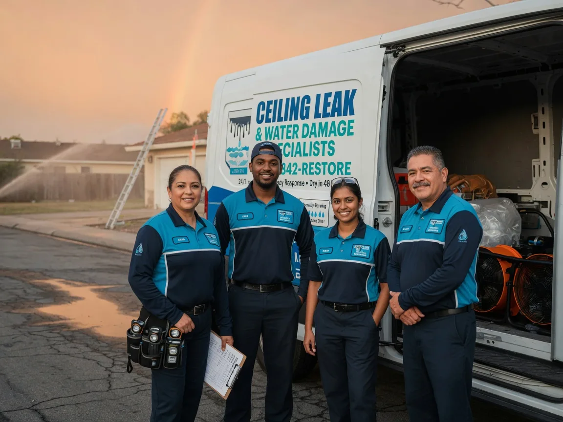 Ceiling Leak Cleanup company in Naval Anacost Annex, DC